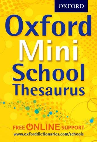 Book Oxford Mini School Thesaurus free