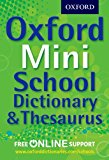 Book Oxford Mini School Dictionary Thesaurus free