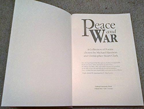 Book Peace and War: A Collection of Poems free
