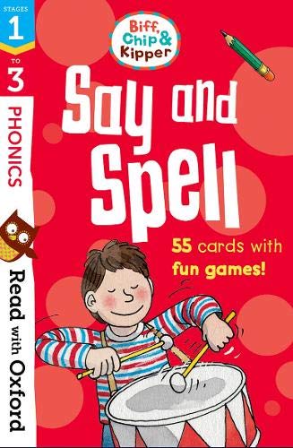 Book Read with Oxford: Stages 1-3: Biff, Chip and Kipper: Say and Spell Flashcards free