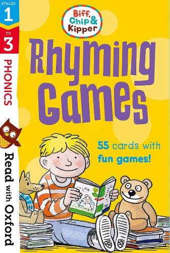 Book Read with Oxford: Stages 1-3: Biff, Chip and Kipper: Rhyming Games Flashcards free