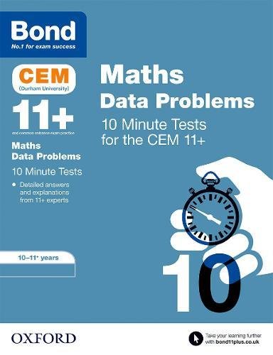 Book Bond 11+: CEM Maths Data 10 Minute Tests free