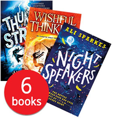 Book Ali Sparkes Collection Set 6 Books (Night Speakers free