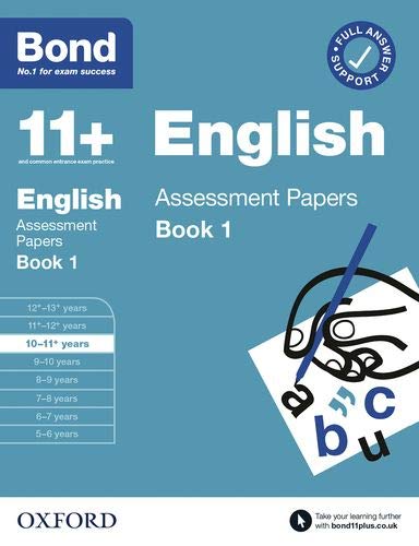 Book Bond 11+: Bond 11+ English Assessment Papers 10-11 years Book 1 free