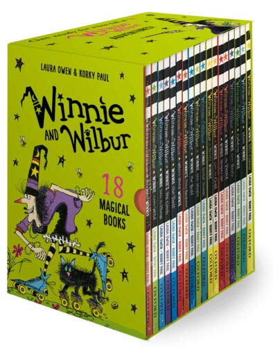 Book Winnie and Wilbur 18 Magical Fiction Books Collection Box Set (Says Cheese, Mini Winnie, Goes Batty, Shapes Up, Spells Trouble, Alien Sleepover, Goes Wild & MORE!) free