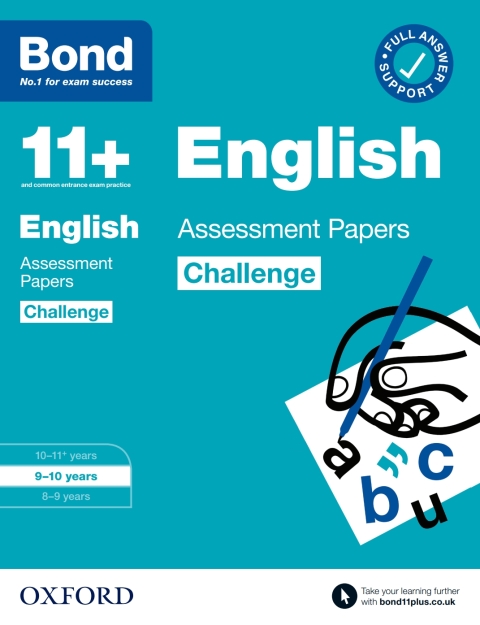 Book Bond 11+: Bond 11+ English Challenge Assessment Papers 9-10 years free