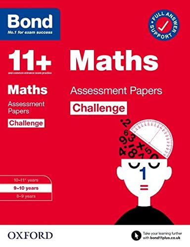 Book Bond 11+: Bond 11+ Maths Challenge Assessment Papers 9-10 years (Bond Challenge) free