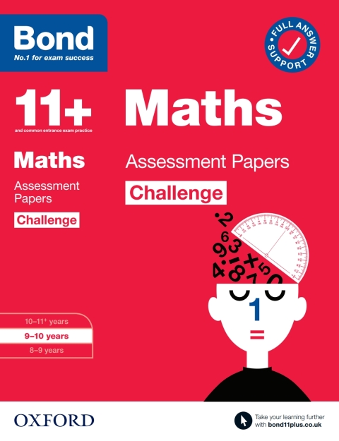 Book Bond 11 : Bond 11  Maths Challenge Assessment Papers 9-10 years free