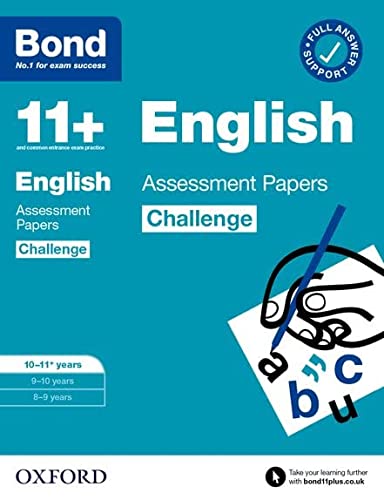 Book Bond 11+: Bond 11+ English Challenge Assessment Papers 10-11 years (Bond Challenge) free