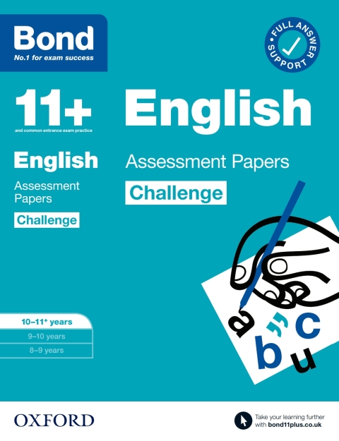 Book Bond 11+: Bond 11+ English Challenge Assessment Papers 10-11 years free