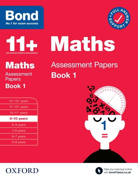 Book Bond 11+: Maths Assessment Papers Book 1 9-10 Years free