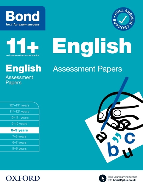 Book Bond 11+: Bond 11+ English Assessment Papers 8-9 years free