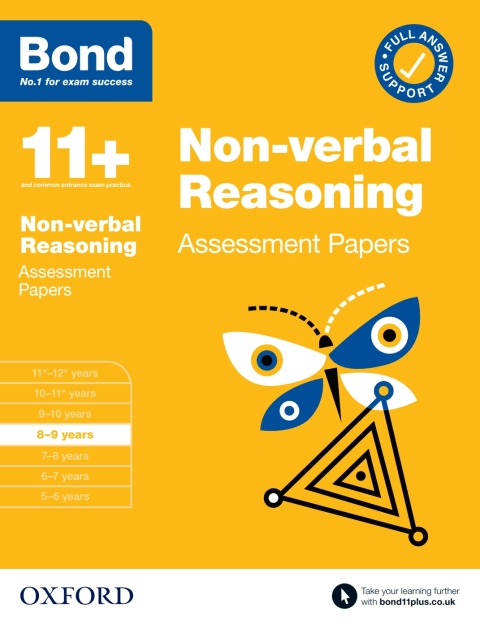 Book Bond 11 : Bond 11  Non-verbal Reasoning Assessment Papers 8-9 years free