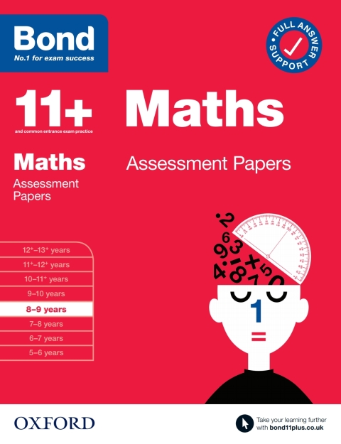 Book Bond 11+: Bond 11+ Maths Assessment Papers 8-9 years free