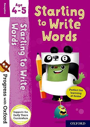 Book Progress with Oxford: Starting to Write Words free