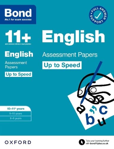 Book Bond 11+: Bond 11+ English Up to Speed Assessment Papers with Answer Support 10-11 years free