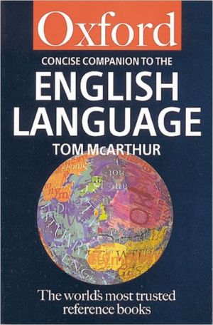 Book The Concise Oxford Companion to the English Language (Oxford Paperback Reference) free