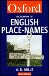 Book A Dictionary of English Place-Names (Oxford Quick Reference) free