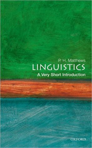 Book Linguistics: A Very Short Introduction free