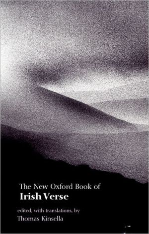 Book The New Oxford Book of Irish Verse (Oxford Books of Verse) free