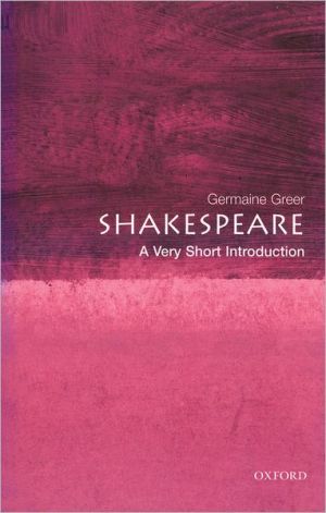 Book Shakespeare: A Very Short Introduction free