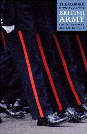 Book The Oxford History Of The British Army free