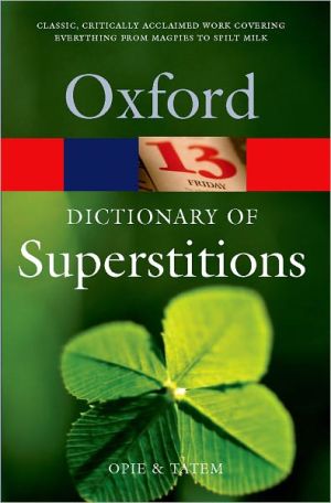 Book A Dictionary of Superstitions (Oxford Quick Reference) free