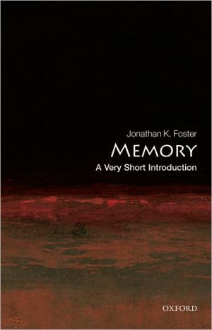Book Memory: A Very Short Introduction free