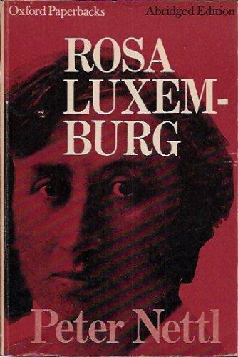 Book Rosa Luxemburg (Oxford paperbacks, no. 67) free