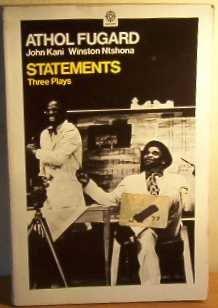 Book STATEMENTS: Three Plays free Book STATEMENTS: Three Plays free