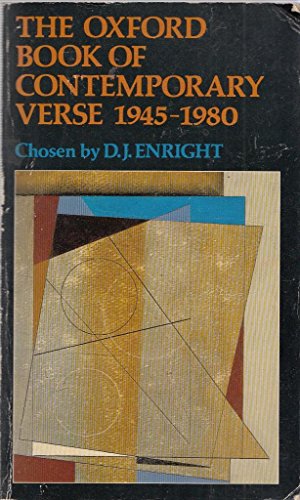 Book The Oxford Book of Contemporary Verse, 1945-1980 free