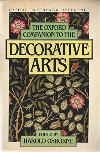 Book The Oxford Companion to the Decorative Arts (Oxford Quick Reference) free