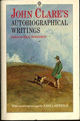 Book John Clare's Autobiographical Writings (Oxford Paperbacks) free
