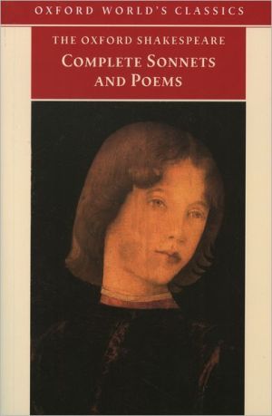 Book The Complete Sonnets and Poems (Oxford World's Classics) free