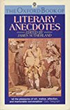 Book The Oxford Book of Literary Anecdotes (Oxford paperbacks) free