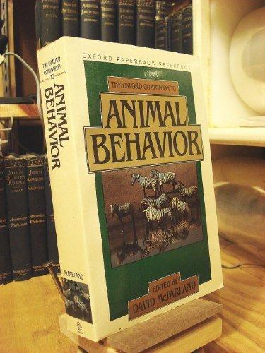 Book The Oxford Companion to Animal Behaviour (Oxford Quick Reference) free