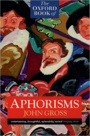Book The Oxford Book of Aphorisms (Oxford Paperbacks) free