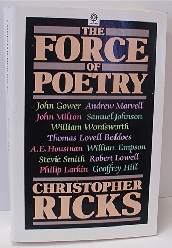 Book The force of poetry free
