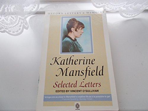 Book Katherine Mansfield Selected Letters free