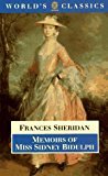 Book Memoirs of Miss Sidney Bidulph (The World's Classics) free