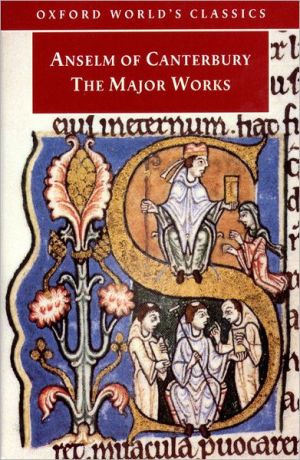 Book Anselm of Canterbury: The Major Works (Oxford World's Classics) free