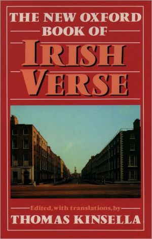 Book The New Oxford Book of Irish Verse (Oxford Books of Verse) free