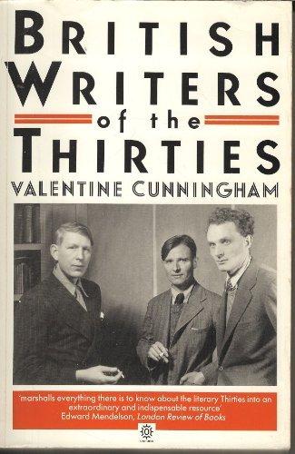 Book British Writers of the Thirties (Oxford Paperbacks) free