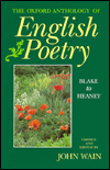 Book The Oxford Anthology of English Poetry: Volume II: Blake to Heaney free