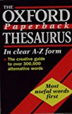 Book Oxford Paperback Thesaurus free