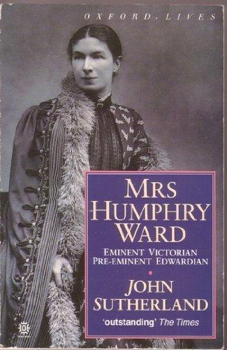 Book Mrs. Humphry Ward: Eminent Victorian, Pre-eminent Edwardian (oxford Lives) free Book Mrs. Humphry Ward: Eminent Victorian, Pre-eminent Edwardian (oxford Lives) free