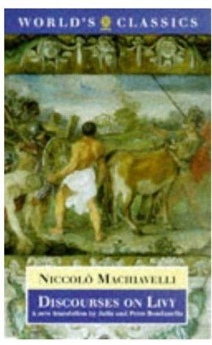 Book Discourses on Livy (The World's Classics) free