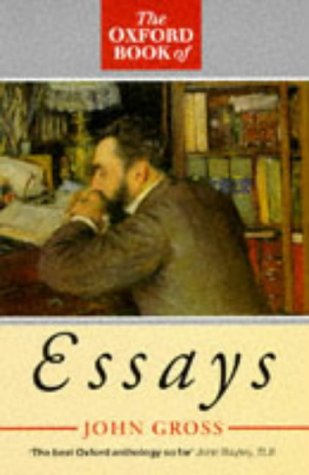 Book The Oxford Book of Essays free