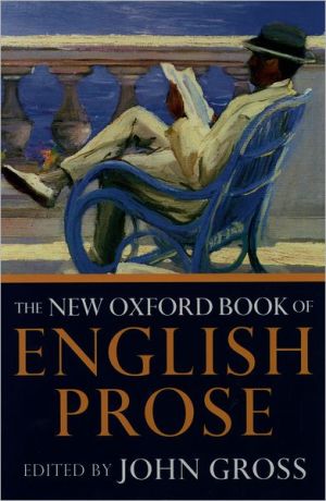 Book The New Oxford Book of English Prose free