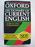 Book The Oxford Dictionary of Current English (Oxford Quick Reference) free